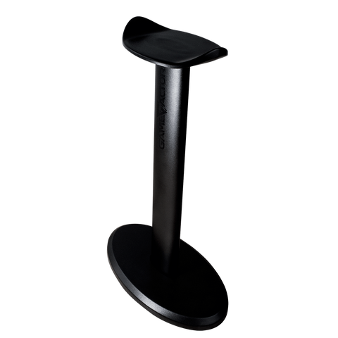 Stand Para Diadema Game Factor Aluminio, Desarmable, Negro Sg200