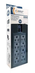 Supresor De Picos Complet Brc-1-005 750w, 1 Usb Carga, 8 Contactos