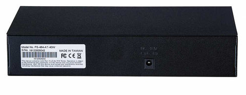 Switch 8 Puertos 4poe, 4 Std Para Escritorio 10/100 Mbps Intellinet 560757
