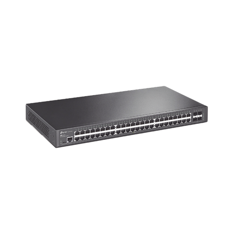 Switch Administrable L2 Tp-Link, 48puertos Giga, 4puertos Sfp - Tl-Sg3452