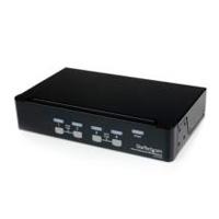 Switch Conmutador Kvm De 4 Puertos Con Usb - 1 Usuario Local - 1u - Startech.Com Modelo, Sv431usb