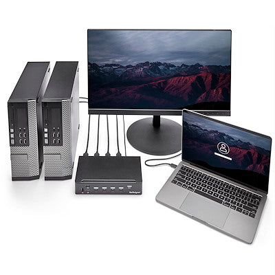 Switch Conmutador Kvm De 4 Puertos Hdmi 1080p Con Usb 3.0 - Startech.Com Modelo Sv431hdu3a2