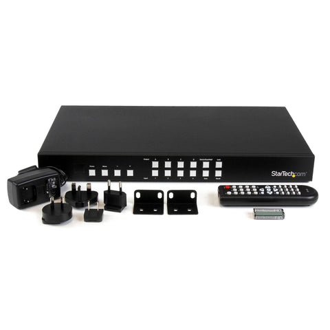 Switch Conmutador Matrix Hdmi 4x4 Con Multivisor Videowall O Imagen E Imagen Pap - Startech.Com Modelo Vs424hdpip