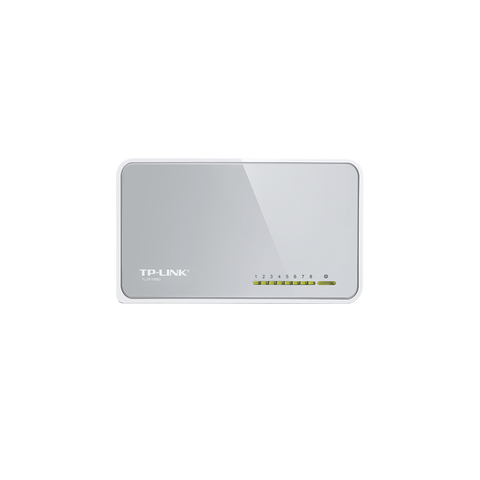 Switch De Escritorio 5 Puertos 10, 100, 1000 Mbps - Tl-Sf1008d