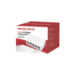 Switch Escritorio Mercusys, 5 Puertos Fast, Plug&Play - Ms105