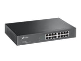 Switch Escritorio, Rack Tp-Link, 16 Puertos Fast, Save Energy 70%, Tl-Sf1016ds