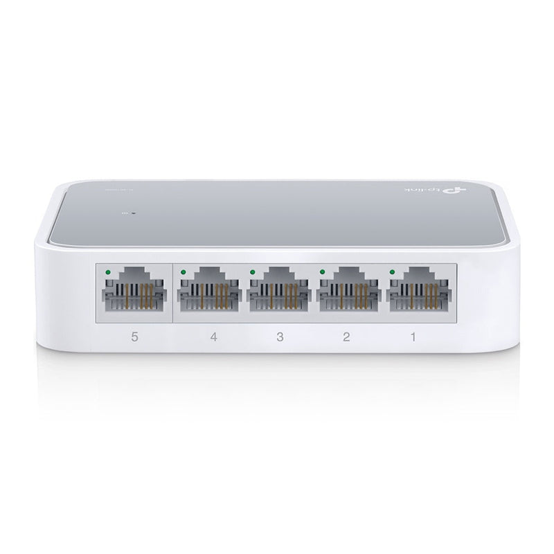 Switch Escritorio Tp-Link, 5 Puertos Fast, Save Energy70%, Tl-Sf1005d