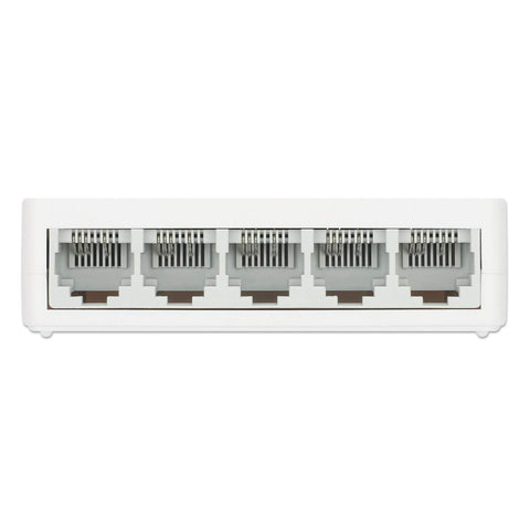 Switch Ethernet Manhattan 5 Puertos Blanco  560672