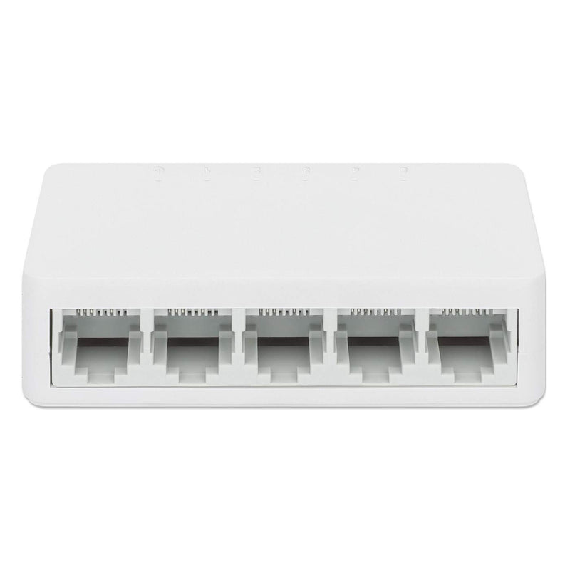 Switch Ethernet Manhattan 5 Puertos Blanco  560672
