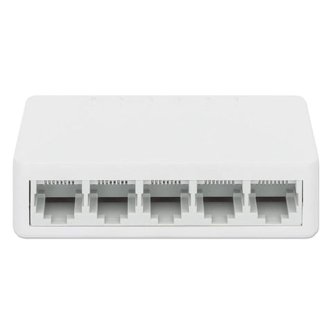 Switch Ethernet Manhattan 5 Puertos Blanco  560672