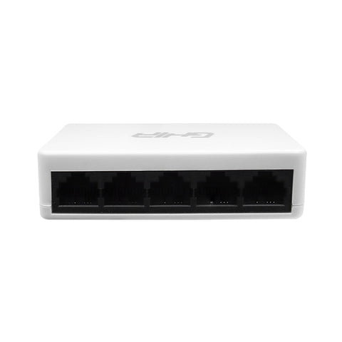 Switch Ghia 5 Puertos Rj45 10, 100 Mbps No Administrable Auto Mdi, Mdix Half Full Duplex