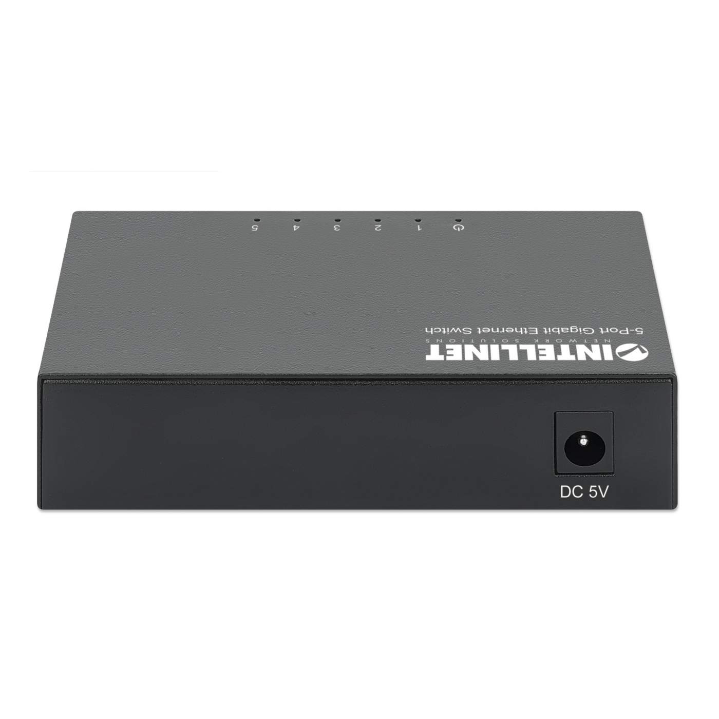 Switch Gigabit Intellinet 5 Puertos Metal Escritorio 530378