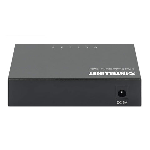 Switch Gigabit Intellinet 5 Puertos Metal Escritorio 530378