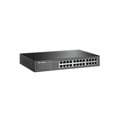 Switch Gigabit No Administrable De 24 Puertos 10, 100, 1000 Mbps Para Escritorio, Rack - Tl-Sg1024d