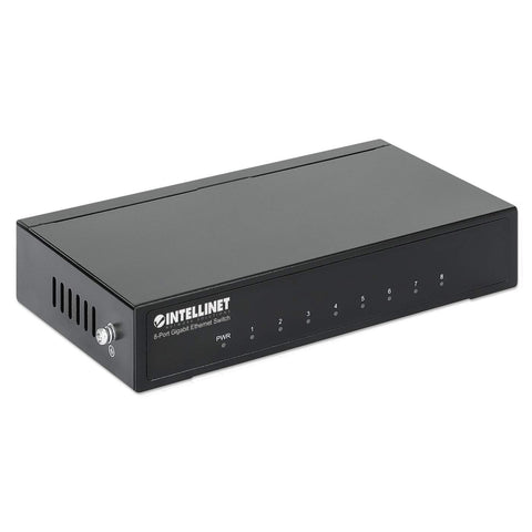 Switch Intellinet Gigabit 8 Puertos Metal Escritorio 530347