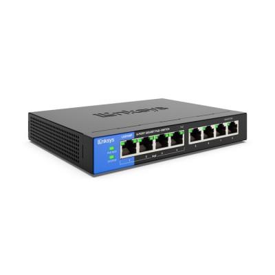 Switch Linksys 24-Ptos Administrado Gigabit 4 Puertos 10g Sfp+ (Lgs328c)