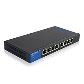 Switch Linksys 24-Ptos Administrado Gigabit 4 Puertos 10g Sfp+ (Lgs328c)