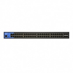 Switch Linksys 48 Puertos Administrable Poe+Ge 4 10g Sfp+ 740w(Lgs352mpc)