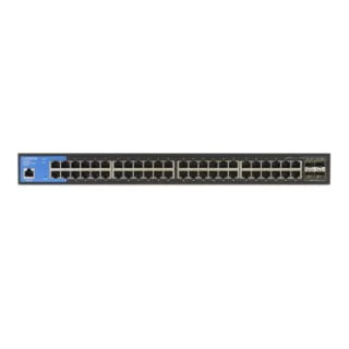 Switch Linksys 48-Puertos Administrado Gigabit 4 Puertos 10g Sfp+ (Lgs352c)