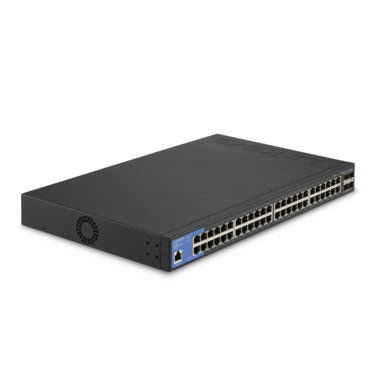 Switch Linksys 48-Puertos Administrado Gigabit 4 Puertos 10g Sfp+ (Lgs352c)