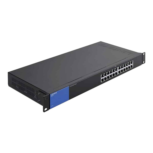 Switch Linksys Metalico 24 Puertos Gigabit No Administrable (Lgs124)