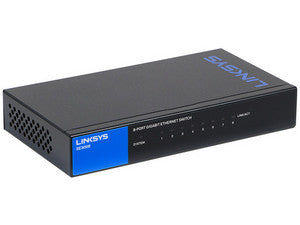 Switch Linksys Metalico Escritorio 8 Puertos Gigabit No Administración (Se3008)