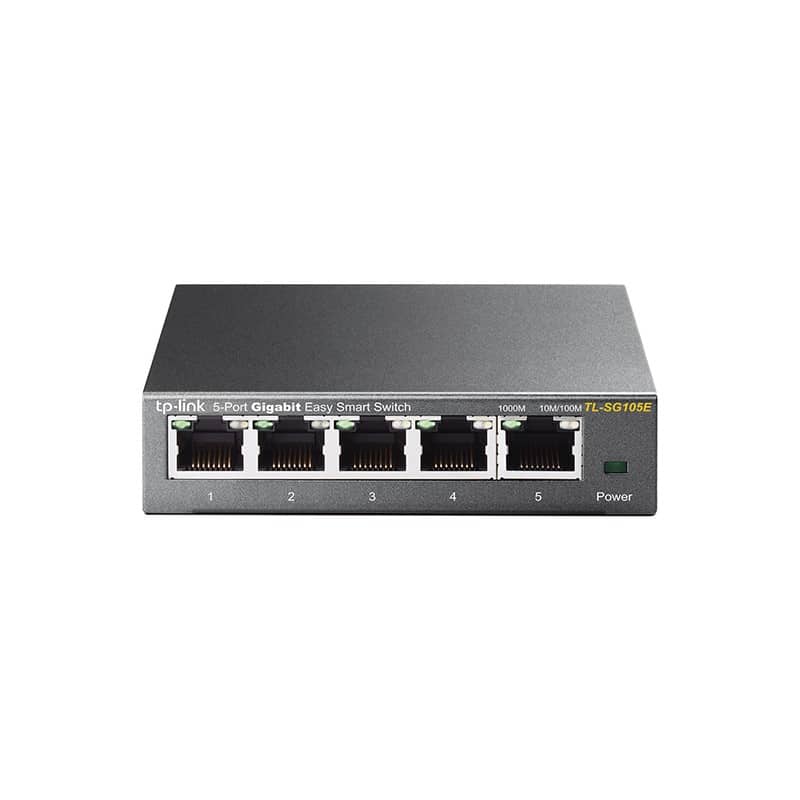 Switch Pro No Administrado Tp-Link Gigabit De 5 Puertos / Tl-Sg105E V3