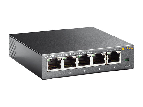 Switch Pro No Administrado Tp-Link Gigabit De 5 Puertos / Tl-Sg105E V3