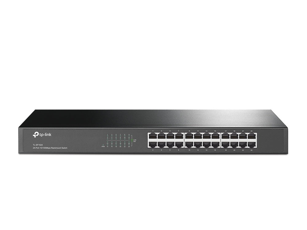 Switch Rack Tp-Link, 24 Puertos Fast, Save Energy 40%, 19, Tl-Sf1024