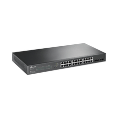 Switch Smart Gb Jetstream 24 Puertos Poe + 4 Ranuras Sfp - Tl-Sg2428p