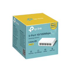 Switch Tp-Link De Escritorio De 5 Puertos 10,100 - Ls1005