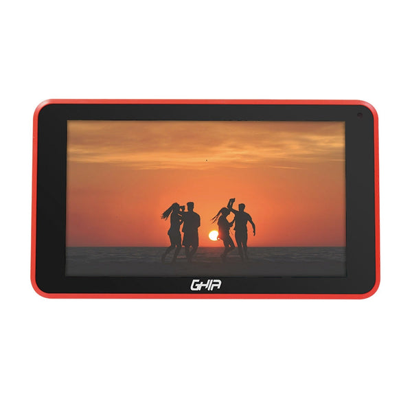 Tablet Ghia 7 A7 Wifi, A133 Quadcore, 2gb Ram, 16gb, 2 Camaras, Wifi, Bluetooth, Android 11, Roja