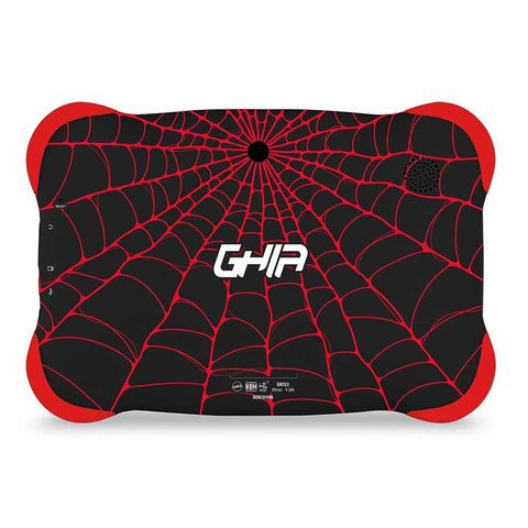 Tablet Ghia 7 Kids, A133 Quadcore, 1gb Ram, 16gb, 2cam, Wifi, Bluetooth, 2500mah, Android 11 Go, Negra
