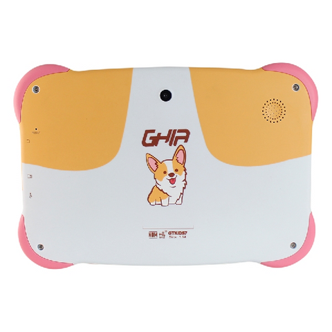 Tablet Ghia 7 Kids, A50 Quadcore, 1gb Ram, 16gb, 2cam, Wifi, Bluetooth, 2500mah, Android 9, Perrito