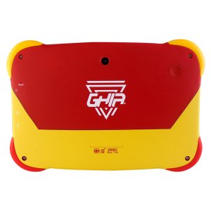 Tablet Ghia 7 Kids, A50 Quadcore, 1gb Ram, 16gb, 2cam, Wifi, Bluetooth, 2500mah, Android 9, Roja