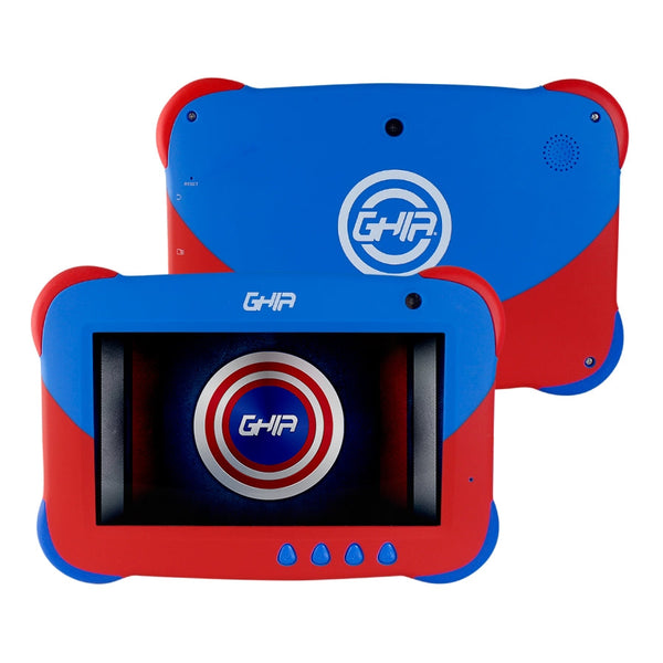 Tablet Ghia 7 Kids, A50 Quadcore, 1gb Ram, 16gb, 2cam, Wifi, Bluetooth, 2500mah, Android 9, Azul