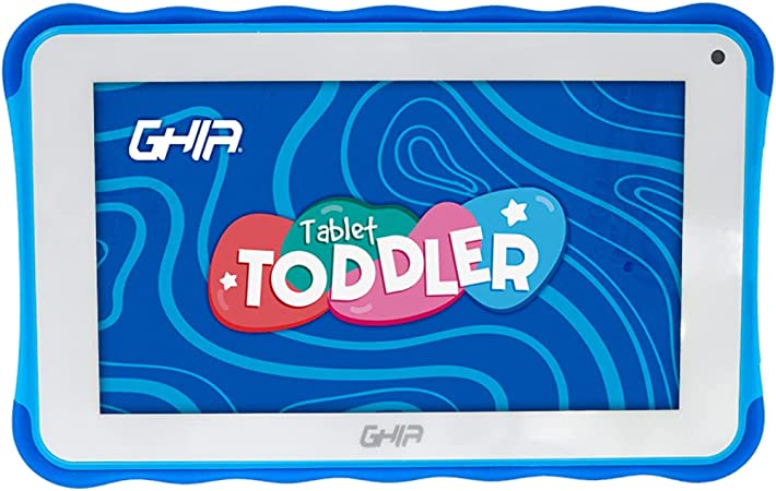 Tablet Ghia 7 Toddler, A133 Quadcore, 1gb Ram, 16gb, 2cam, Wifi, Bluetooth, 2500mah, Android 11 Go, Azul