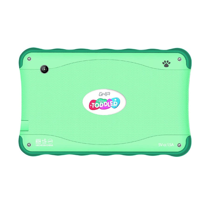 Tablet Ghia 7 Toddler, A50 Quadcore, 1gb Ram, 16gb, 2cam, Wifi, Bluetooth, 2500mah, Android 10, Verde