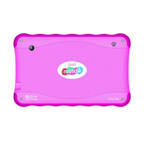 Tablet Ghia 7 Toddler, A50 Quadcore, 1gb Ram, 16gb, 2cam, Wifi, Bluetooth, 2500mah, Android 10, Rosa