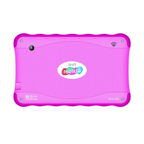 Tablet Ghia 7 Toddler, A50 Quadcore, 1gb Ram, 16gb, 2cam, Wifi, Bluetooth, 2500mah, Android 10, Rosa