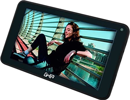 Tablet Ghia A7 Wifi, A133 Quadcore, Wifi, Bt, 1gb, 16gb, 0.3mp2mp, 2100mah, Android 11 Go Edition, Negra