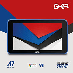 TABLET GHIA A7 WIFI/A50 QUADCORE/WIFI/BT/1GB/16GB/0.3MP2MP/2100MAH/ANDROID 9 GO EDITION/AZUL