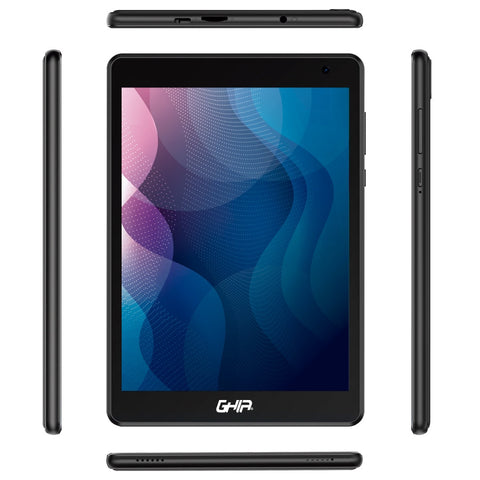 TABLET GHIA A8 BOOK 7.5 PULG, A133 QUADCORE , 4GB RAM , 64GB ROM , 2CAM , WIFI , BLUETOOTH , 4000MAH , ANDROID 13 NEGRA