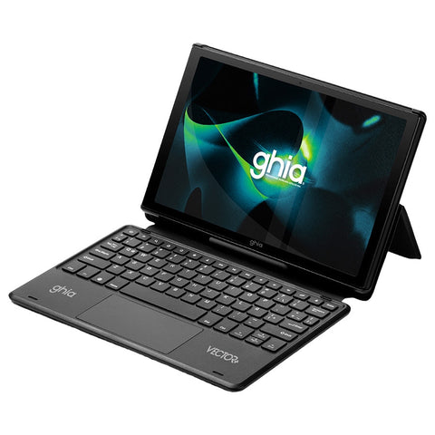 Tablet GHIA GVPNT Pantalla De 10 Pulgadas, Teclado, Procesador A523 OCTACORE, 4GB RAM, 64GB Almacenamiento, Android 13.