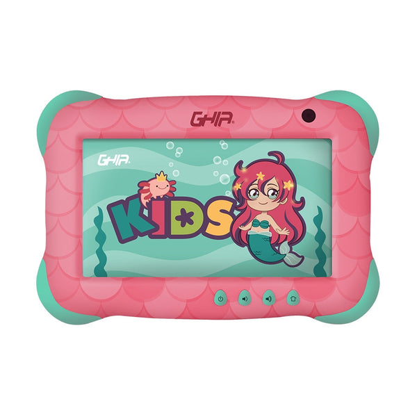 TABLET GHIA KIDS 7 PULG , A133 QUADCORE , 2GB RAM , 32GB , 2CAM , WIFI , BLUETOOTH , 2500MAH , ANDROID 13 GO, SIRENA