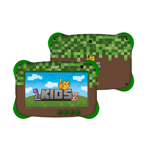TABLET GHIA KIDS 7 PULG , A133 QUADCORE , 2GB RAM , 32GB, 2CAM , WIFI , BLUETOOTH , 2500MAH , ANDROID 13 GO, VERDECAFE