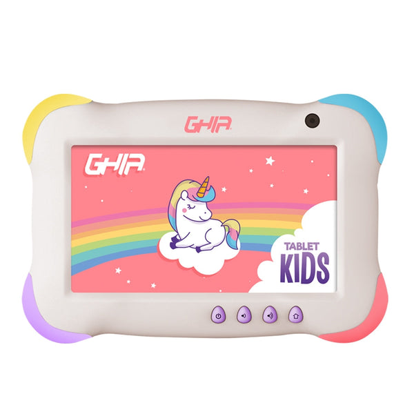 TABLET GHIA KIDS 7 PULG , A133 QUADCORE , 2GB RAM , 32GB, 2CAM , WIFI , BLUETOOTH , 2500MAH , ANDROID 13 GO, VIOLETA