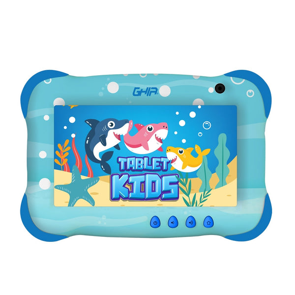 TABLET GHIA KIDS 7 PULG , A133 QUADCORE , 2GB RAM , 32GB, 2CAM , WIFI , BLUETOOTH , 2500MAH , ANDROID 13 GO, TIBURON