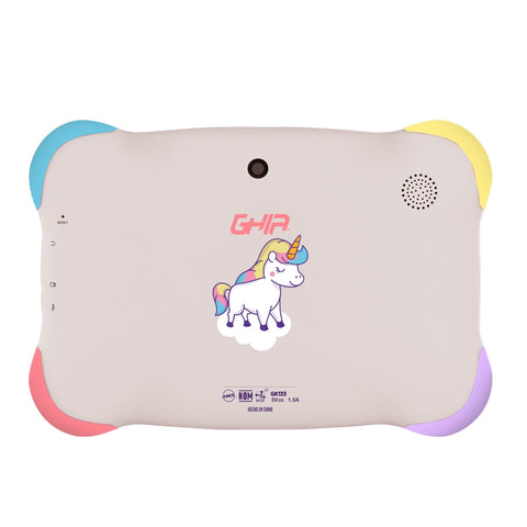 TABLET GHIA KIDS 7 PULG , A133 QUADCORE , 2GB RAM , 32GB, 2CAM , WIFI , BLUETOOTH , 2500MAH , ANDROID 13 GO, VIOLETA