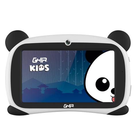 TABLET GHIA PANDA 7 PULG , A133 QUADCORE , 2GB RAM , 32GB, 2CAM , WIFI , BLUETOOTH , 2500MAH , ANDROID 11 GO, OJOS AZULES